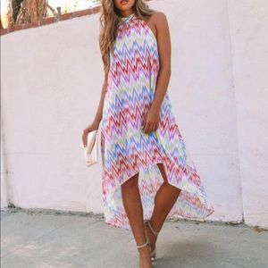 Vici collection Kinetic Halter Dress